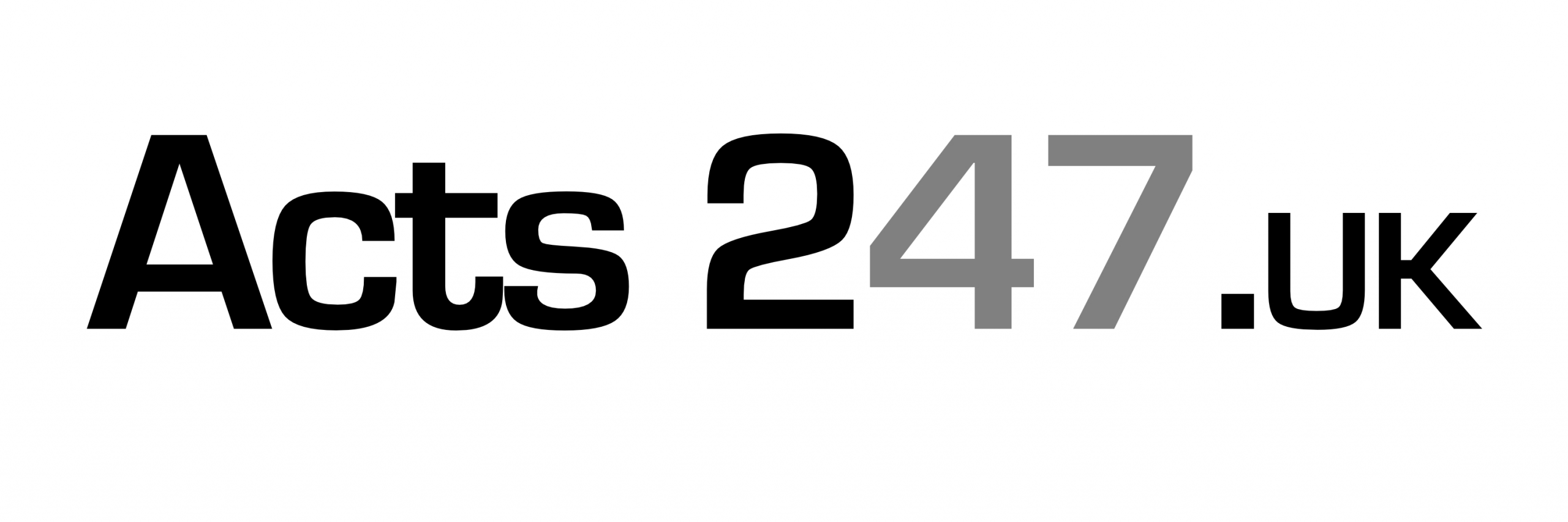 Acts247.UK Logo 2025 Acts247.UK Logo 2025 Narrow Height