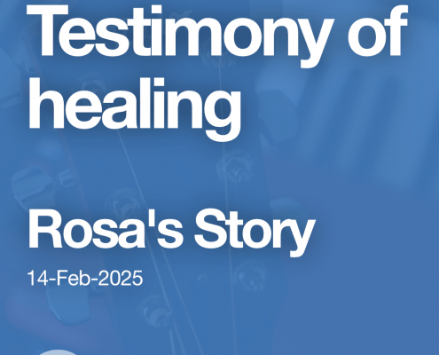 Testimony of healing Rosa's Story