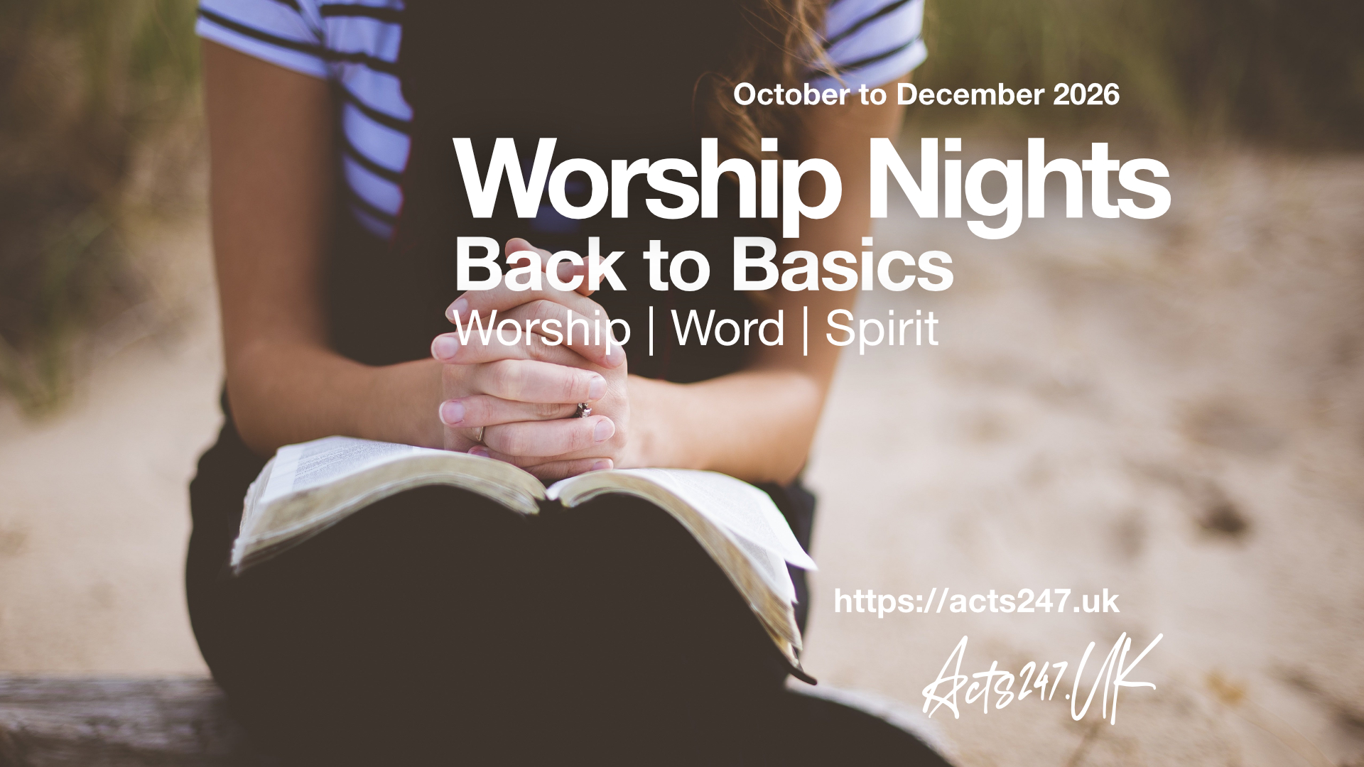 Worship Night Bournemouth | Back to Basics Autumn 2026 Events